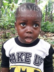 Choose a child to sponsor, like this little boy from Imperi, Sallu age 3