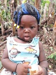 Choose a child to sponsor, like this little girl from Imperi, Umu age