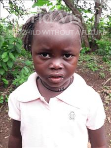 Choose a child to sponsor, like this little girl from Imperi, Memunatu age 3