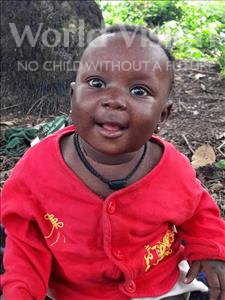 Choose a child to sponsor, like this little girl from Imperi, Hawa age