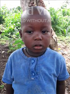 Choose a child to sponsor, like this little boy from Imperi, Habilai age 2