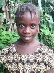 Choose a child to sponsor, like this little girl from Imperi, Anthonet age 6