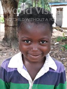 Choose a child to sponsor, like this little girl from Imperi, Fatmata age 4
