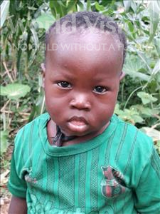 Choose a child to sponsor, like this little boy from Imperi, Keifa age 1