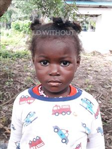 Choose a child to sponsor, like this little girl from Imperi, Yeama age 2
