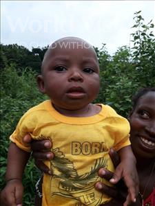Choose a child to sponsor, like this little boy from Imperi, Lamin age