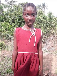 Choose a child to sponsor, like this little girl from Tegloma, Asnatu age 7
