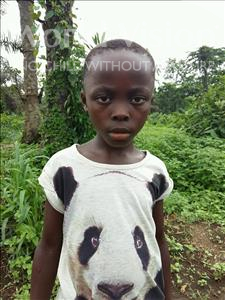 Choose a child to sponsor, like this little girl from Tegloma, Kadiatu age 11