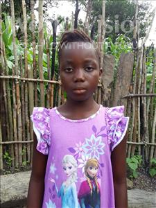 Choose a child to sponsor, like this little girl from Tegloma, Aminata age 7