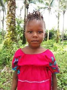 Choose a child to sponsor, like this little girl from Tegloma, Mariama age 4