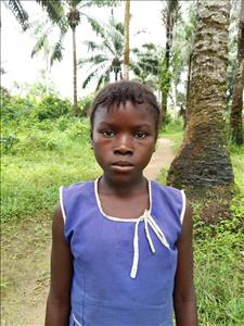 Choose a child to sponsor, like this little girl from Tegloma, Agnes age 8