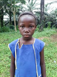 Choose a child to sponsor, like this little girl from Tegloma, Hawa age 7