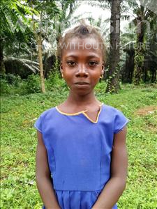 Choose a child to sponsor, like this little girl from Tegloma, Mamie age 10