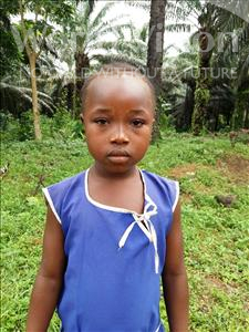 Choose a child to sponsor, like this little girl from Tegloma, Musu age 6