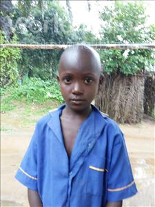 Choose a child to sponsor, like this little boy from Tegloma, Stiven age 5