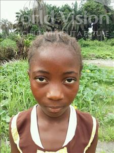 Choose a child to sponsor, like this little girl from Jaiama Bongor, Wuyata age 12