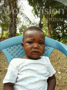 Choose a child to sponsor, like this little boy from Jaiama Bongor, Samuel age 1