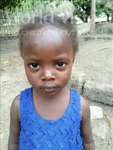 Choose a child to sponsor, like this little girl from Jaiama Bongor, Mariama age 4