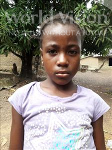 Choose a child to sponsor, like this little girl from Jaiama Bongor, Salamatu age 8