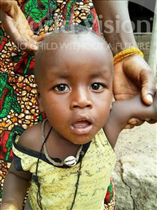 Choose a child to sponsor, like this little boy from Jaiama Bongor, Ibrahim age 1