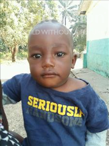 Choose a child to sponsor, like this little boy from Jaiama Bongor, Samuel age 1
