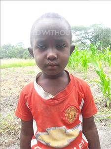 Choose a child to sponsor, like this little girl from Kilimatinde, Maria Samwell age 4