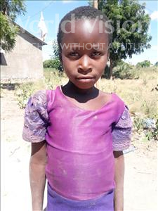Choose a child to sponsor, like this little girl from Kilimatinde, Lucia Samweli age 6