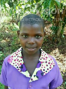 Choose a child to sponsor, like this little girl from Kibiga-Mulagi (Kimu), Bebiina age 9