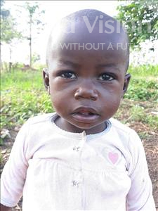 Choose a child to sponsor, like this little girl from Busitema, Gorreti age 1