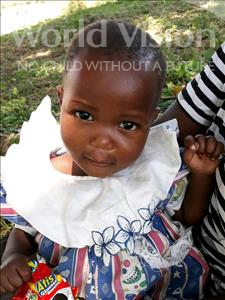 Choose a child to sponsor, like this little girl from Busitema, Joan age 2