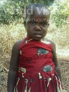 Choose a child to sponsor, like this little girl from Ntwetwe, Caroline age 3