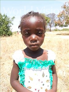 Choose a child to sponsor, like this little girl from Keembe, Nchimunya age 4