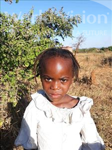 Choose a child to sponsor, like this little girl from Keembe, Rozy age 5