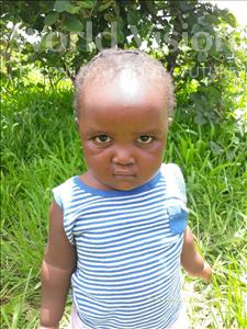 Choose a child to sponsor, like this little girl from Keembe, Precious age 3