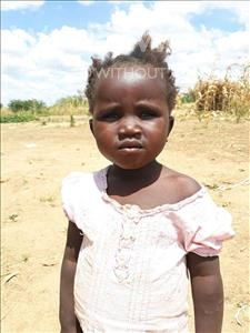 Choose a child to sponsor, like this little girl from Keembe, Mary age 3