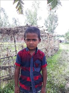 Choose a child to sponsor, like this little boy from Ghoraghat, Joni age 5
