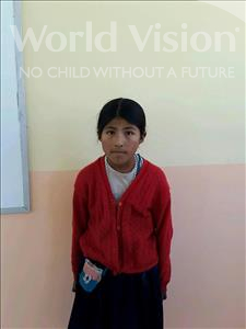 Choose a child to sponsor, like this little girl from Khantati, Nilda age 11