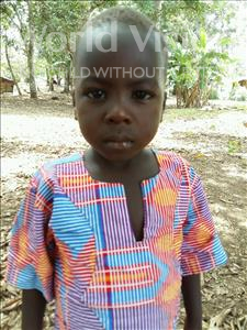 Choose a child to sponsor, like this little boy from Imperi, Moses age 5