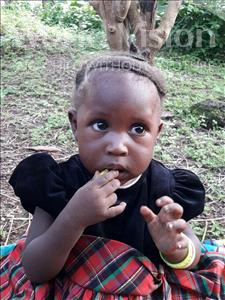 Choose a child to sponsor, like this little girl from Imperi, Grace age 1