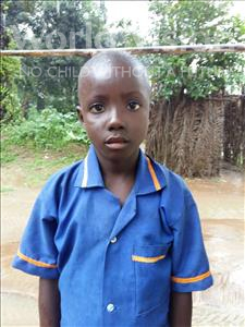Choose a child to sponsor, like this little boy from Tegloma, Lahai age 5