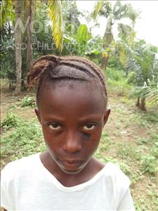 Choose a child to sponsor, like this little girl from Jaiama Bongor, Nancy age 13