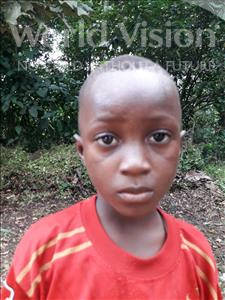 Choose a child to sponsor, like this little boy from Jaiama Bongor, Lahai age 7