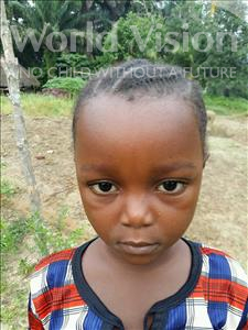 Choose a child to sponsor, like this little girl from Jaiama Bongor, Amie age 6