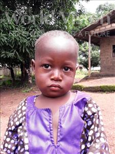 Choose a child to sponsor, like this little boy from Jaiama Bongor, Musa age 2