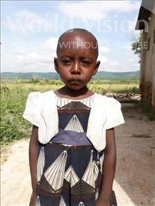 Choose a child to sponsor, like this little girl from Kilimatinde, Sarah Mussa age 4