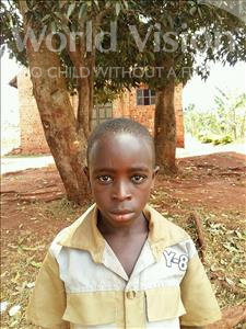 Choose a child to sponsor, like this little boy from Kibiga-Mulagi (Kimu), John age 8