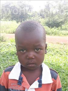 Choose a child to sponsor, like this little boy from Busitema, Jimmy age 4