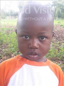 Choose a child to sponsor, like this little boy from Busitema, Frank age 3