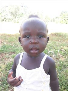 Choose a child to sponsor, like this little girl from Busitema, Bainizi age 1