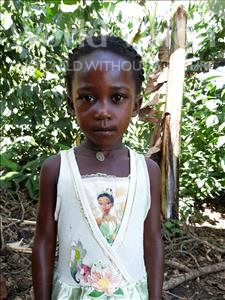 Choose a child to sponsor, like this little girl from Ntwetwe, Rebecca age 5
